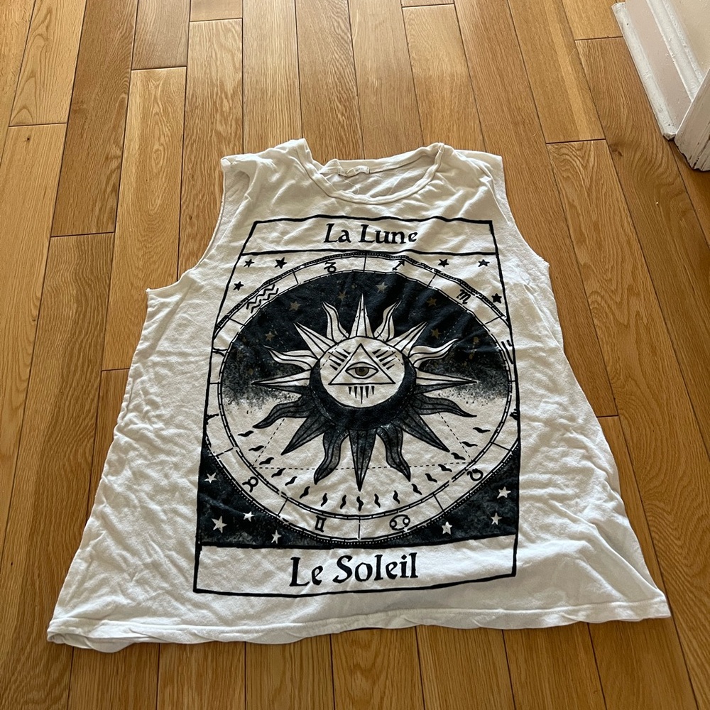 Title Unknown Off-White La Lune Le Soleil Muscle Tee Tank Top